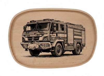 Dřevěný podnos z bukového masivu - Motiv Auto, Moto Podnosy - Auto, Moto: Tatra