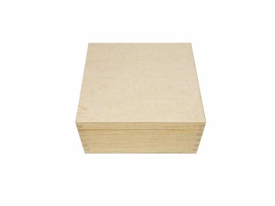 Dřevěná krabička 12,5cm x 12,5 cm