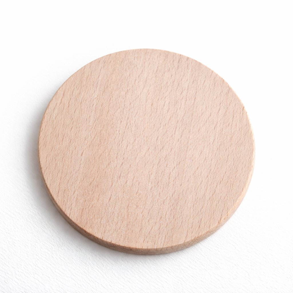 Dřevěný podtácek - Lípa 8,5cm x 8,5cm