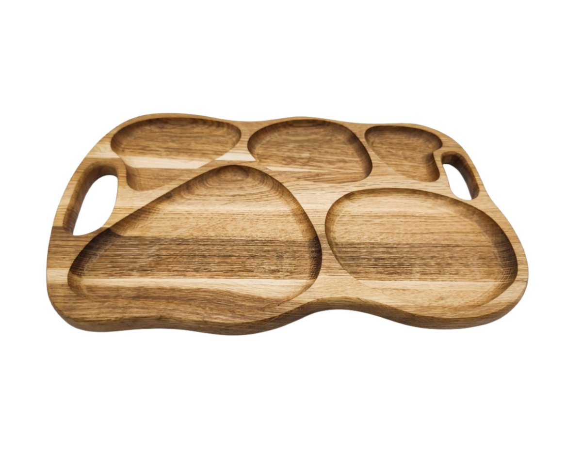 Luxusní dubový servírovací tác Organic 45x20cm | Pilina.cz